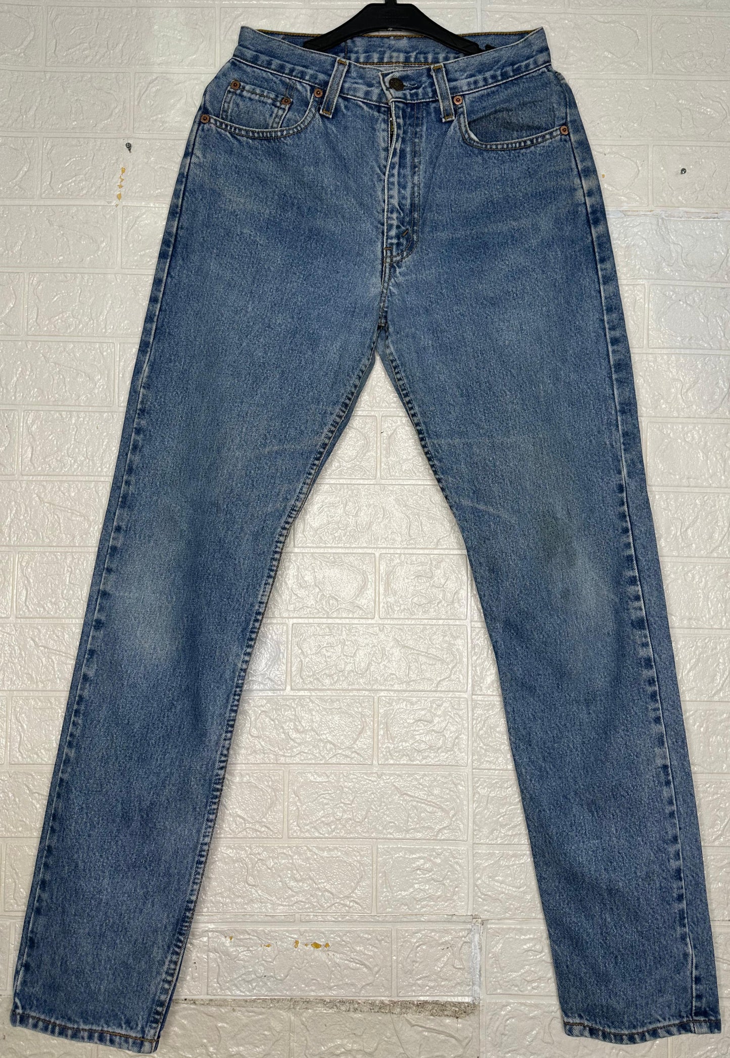 Vintage Levi’s 511 Painted Jeans | W30 L32 Slim Fit | Hand-Painted Custom Denim | Unique Streetwear Art Pants