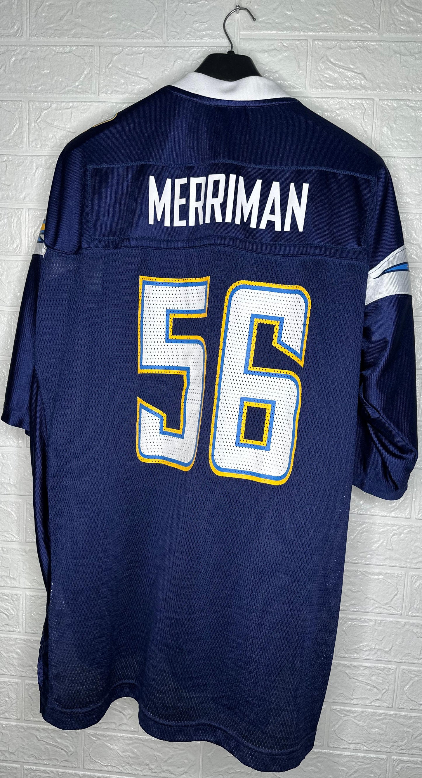 San Diego Chargers NFL Jersey #56 – Navy Blue – Size 2XL USA