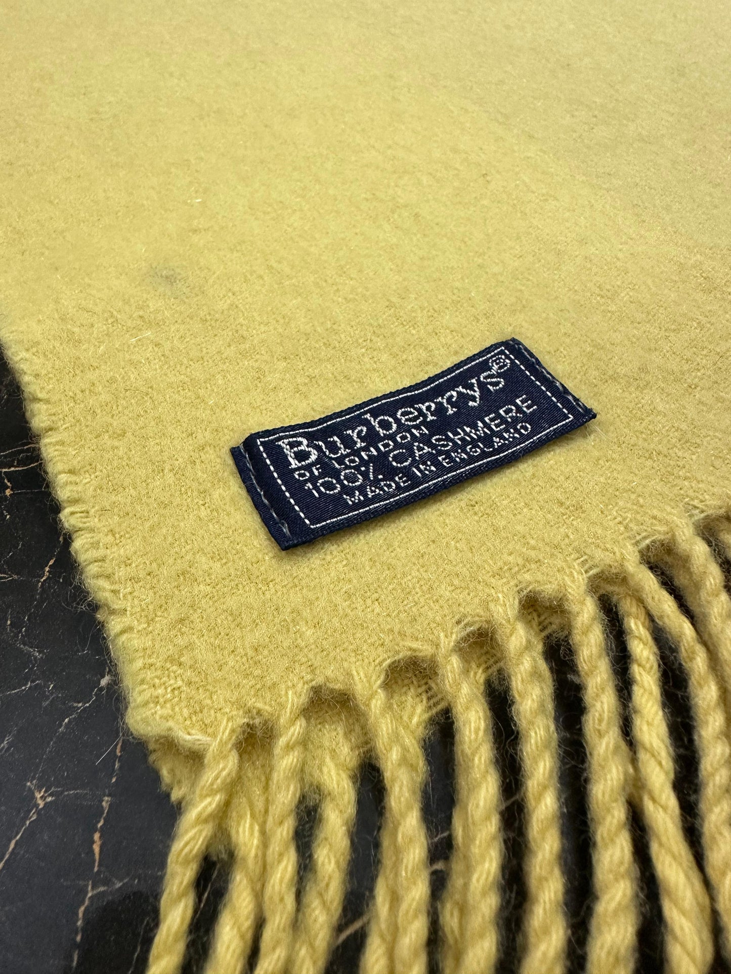 Burberrys Cashmere Scarf