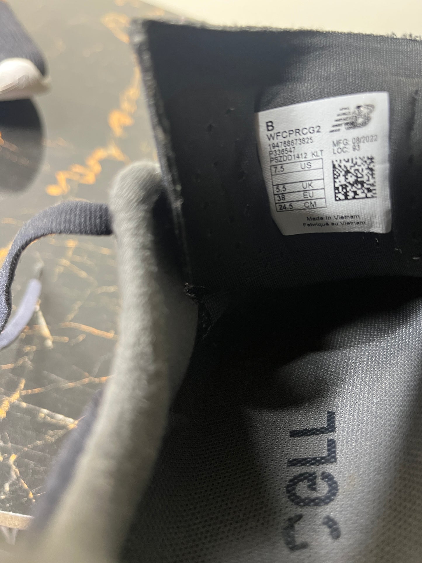 New Balance Running Shoes (Model: WFCPRCG2) US 7.5 / UK 5.5 / EU 38 / CM 24.5