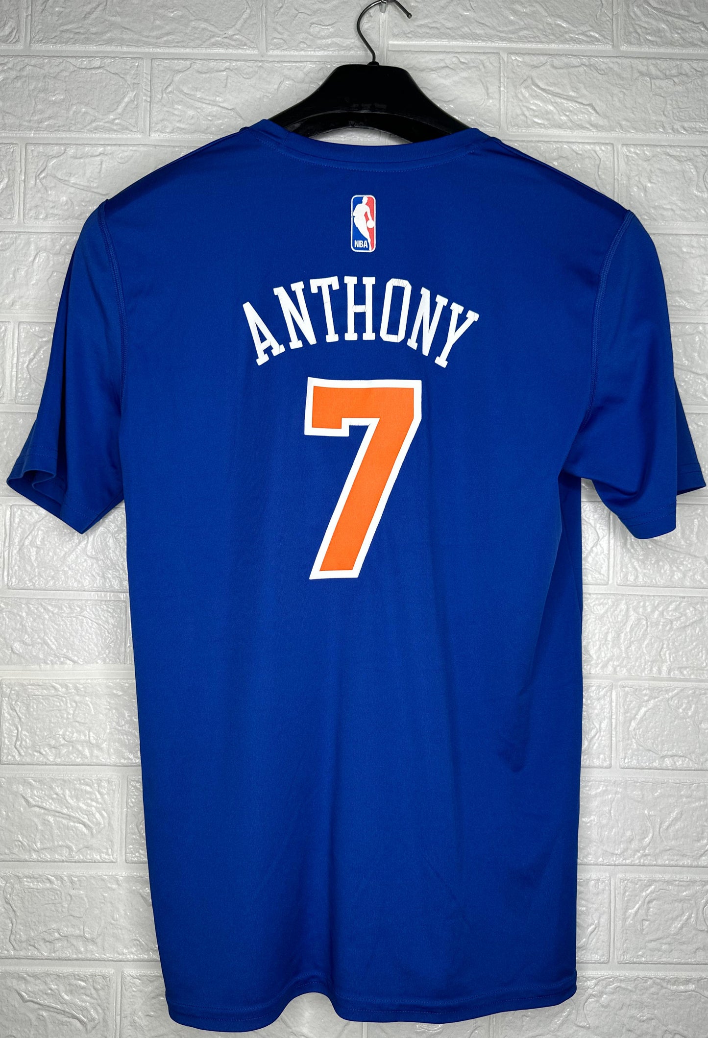 Adidas New York Knicks T-Shirt β Blue β Size Small β NBA #7