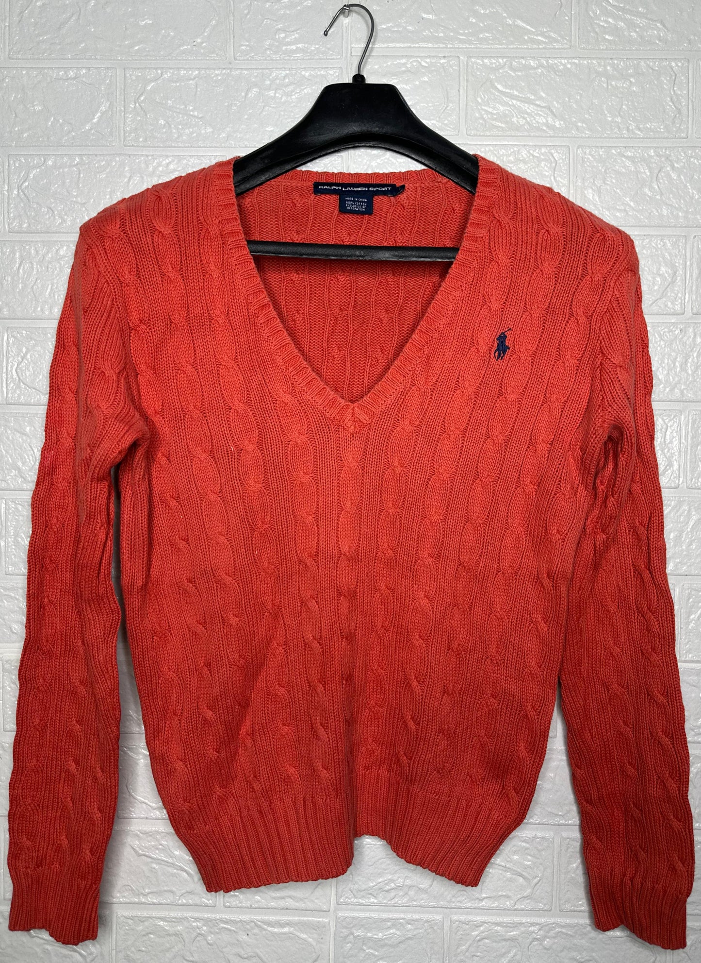 Polo Ralph Lauren Men's and Women's Sweater – Red, Large