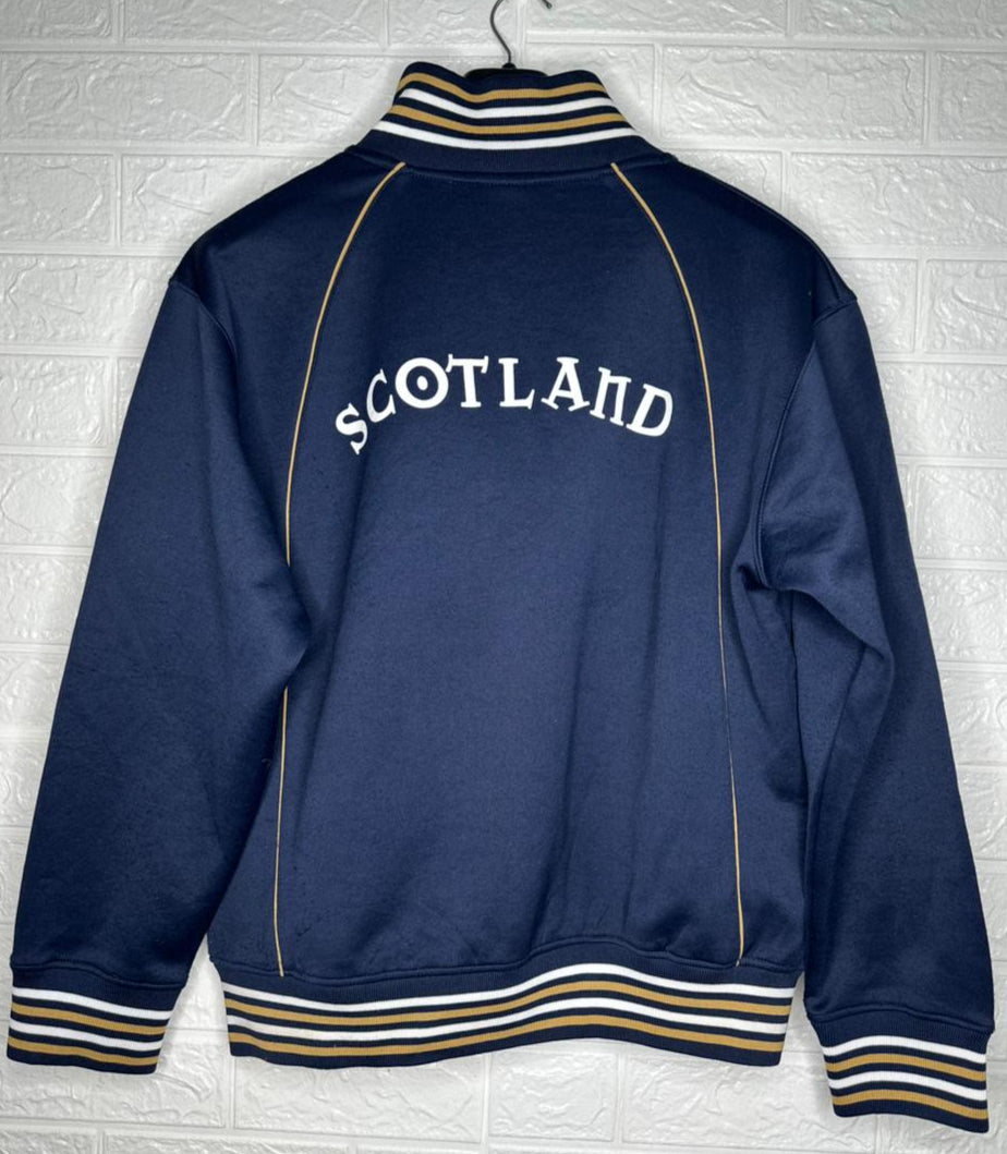 Scotland National Team Track Top - Official Collection - Blue - Size Large