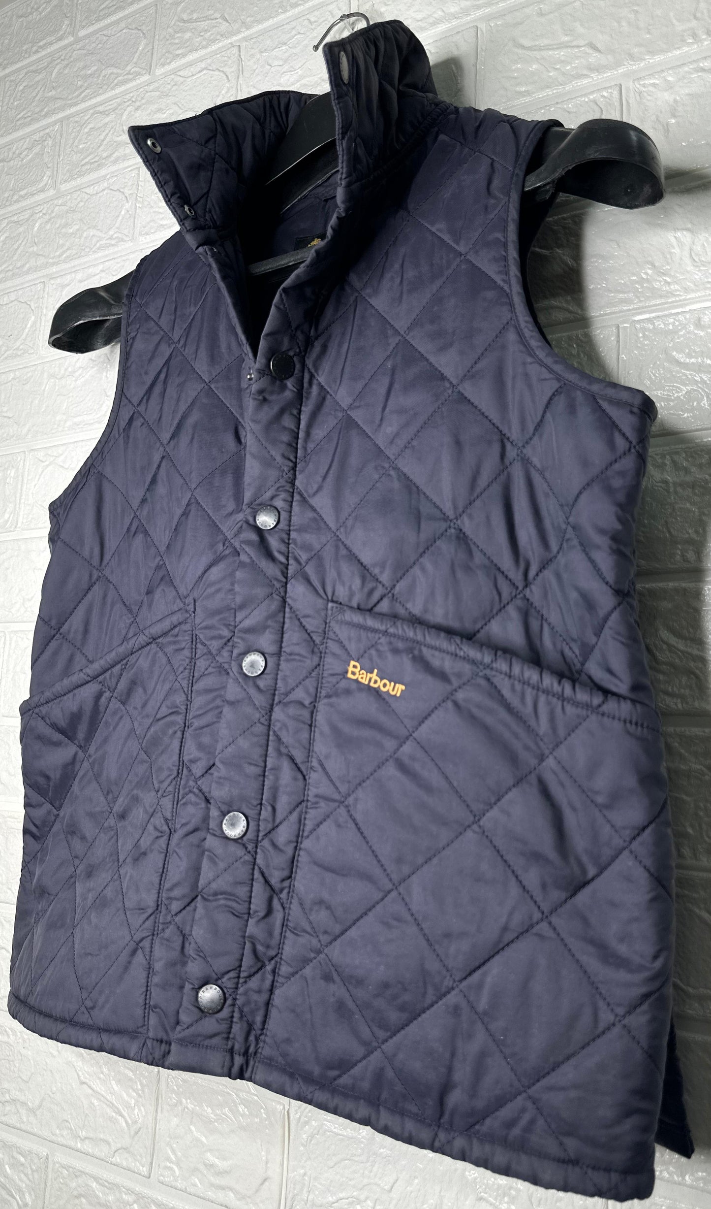 Barbour Quilted Vest Men’s XXL Navy Blue Gilet Outdoor Hunting Countrywear