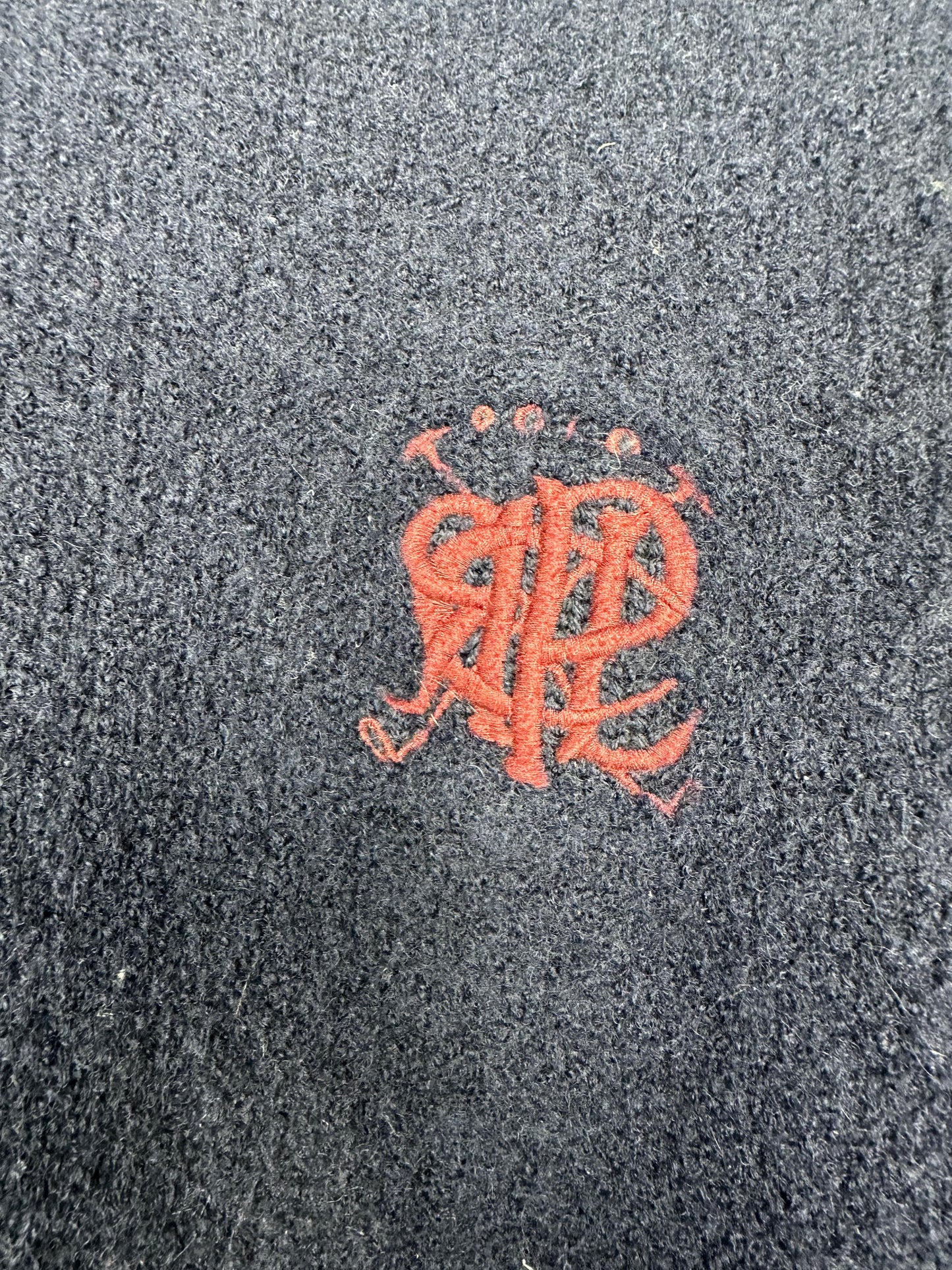 Polo Ralph Lauren Women’s Wool Sweater – Navy Blue, Size XL, Embroidered Logo