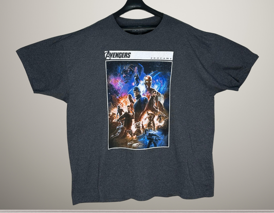 Avengers Endgame Graphic T-Shirt | Marvel Superheroes Tee | Size 3XL