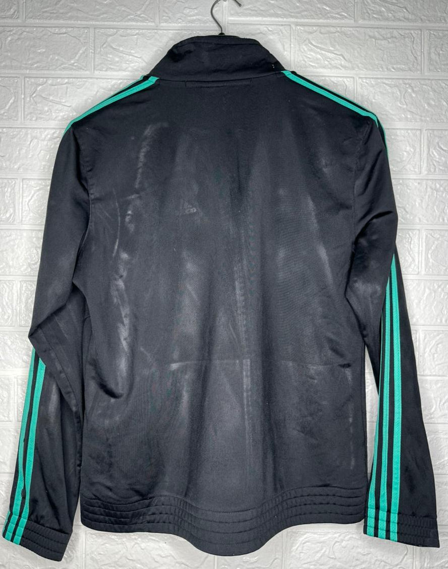 Adidas Black Women’s Sports Jacket – Size L | Full Zip | Athletic Wear