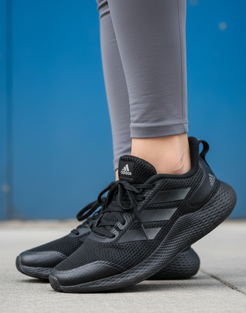 Adidas Black Training Shoes – Size 7.5 (US)