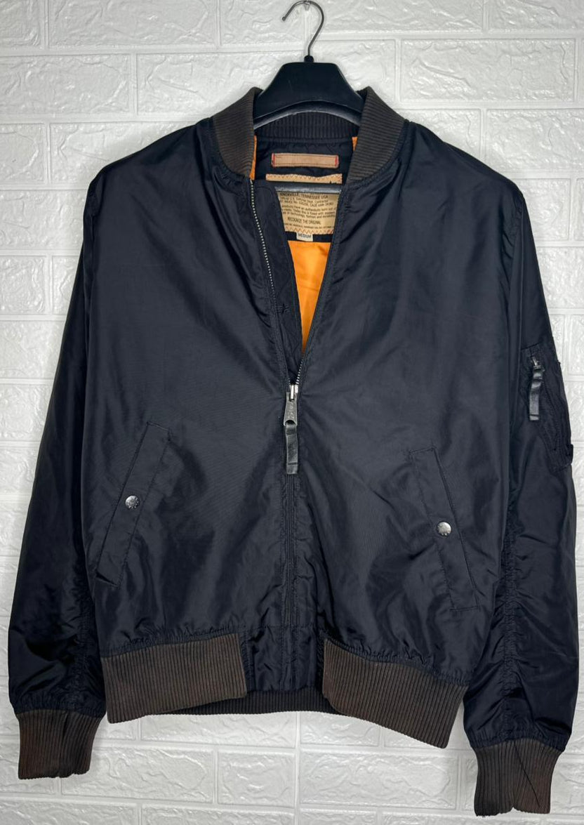 Alpha Industries Men's MA-1 Bomber Jacket – Black, Medium