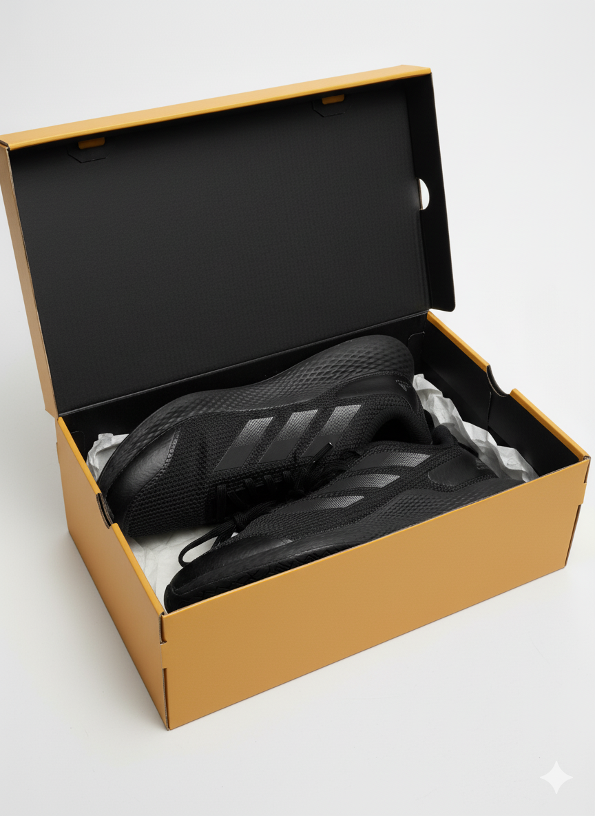 Adidas Black Training Shoes – Size 7.5 (US)