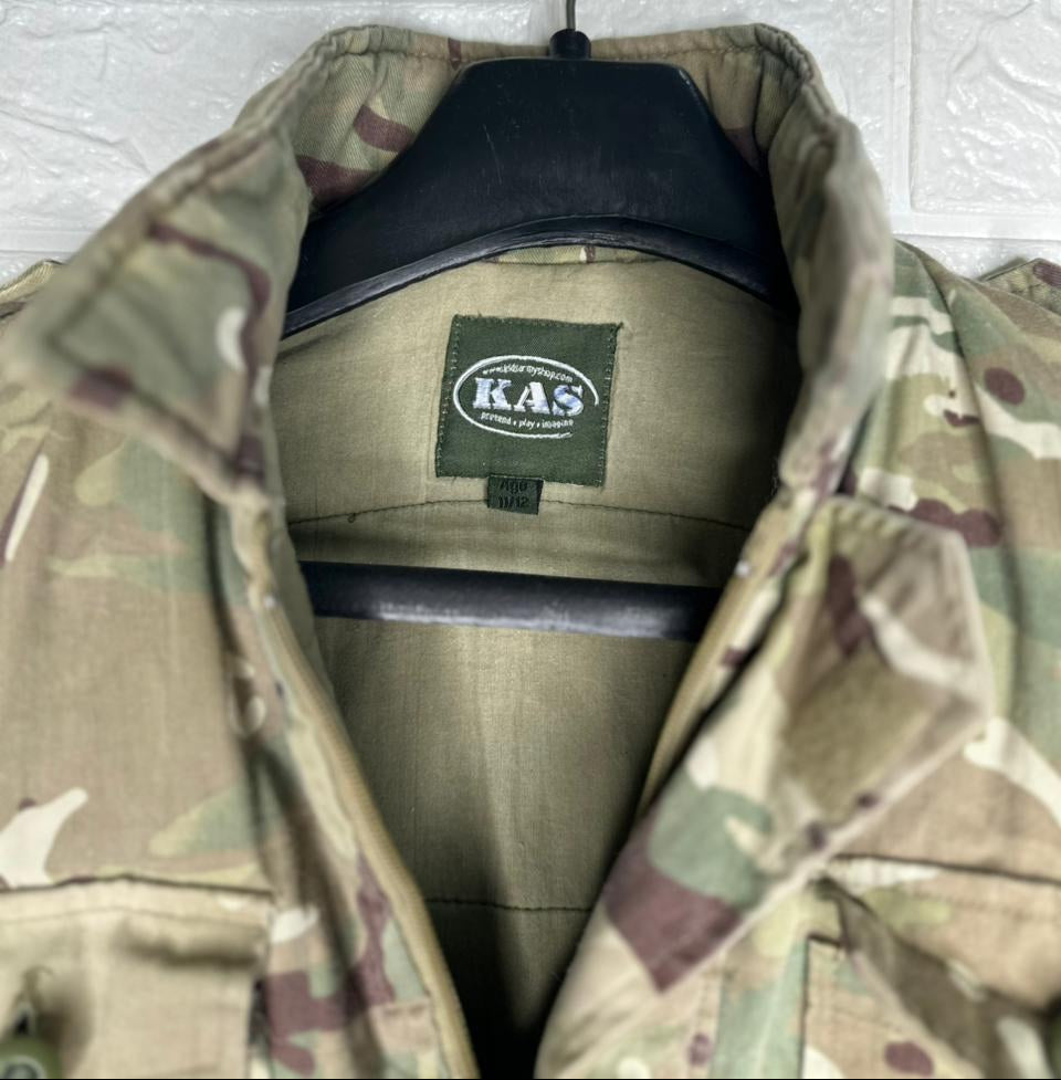 KAS Youth Camouflage Jacket – Military Style, Size 11-12