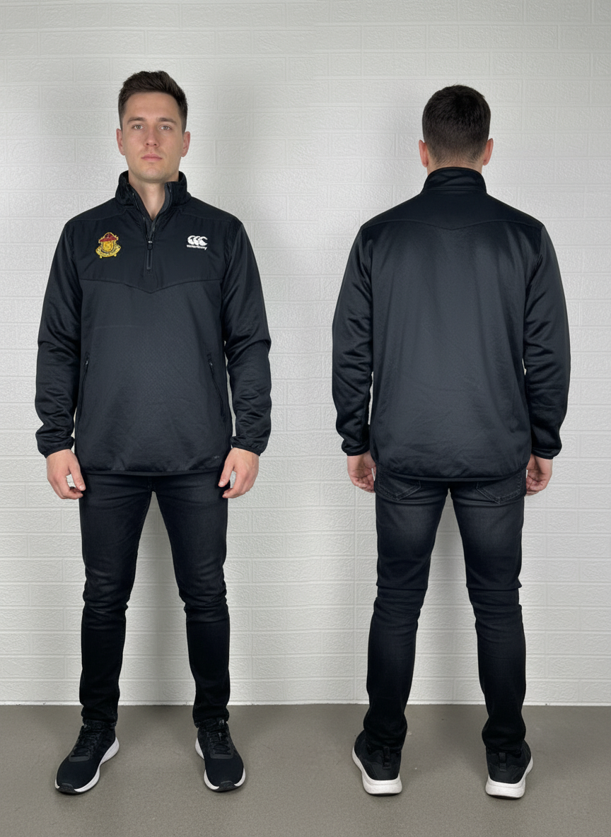 Canterbury Black Sports Jacket – XL | CBC Logo | Athletic Outerwear