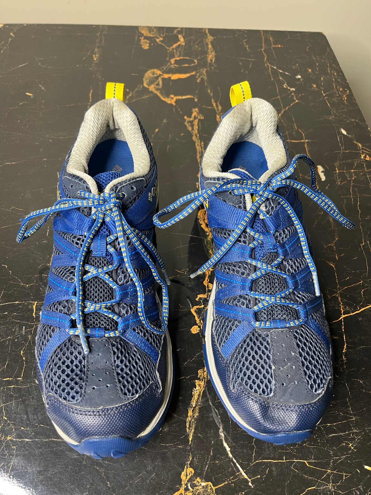 Columbia Montrail Trail Running Shoes – Size US 10 / UK 9 – Blue & Grey – Lightweight Outdoor Sports Sneakers