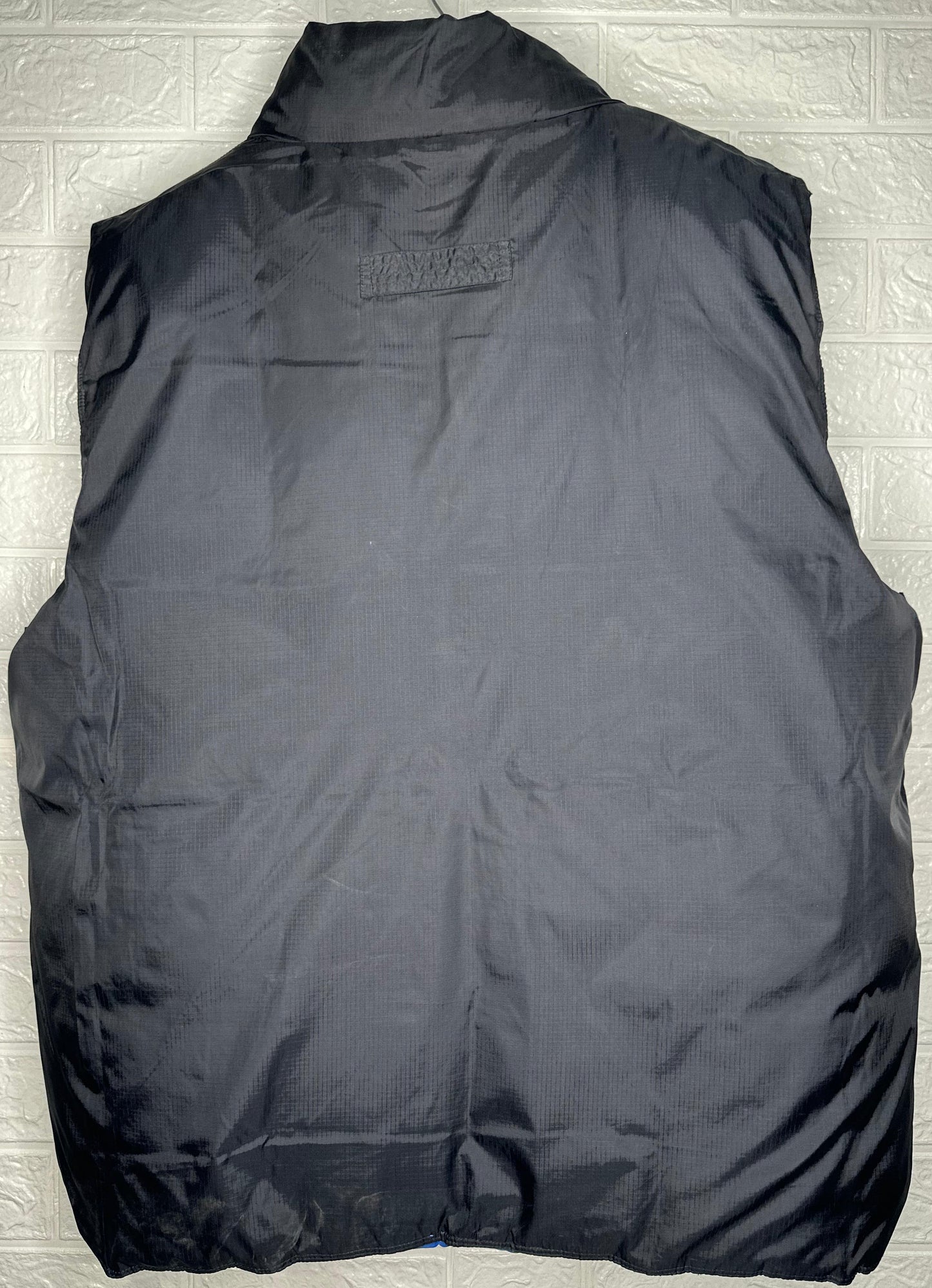 Men’s Reversible Puffer Jacket – Black & Blue – Size XXL – U.S.A. South Sport
