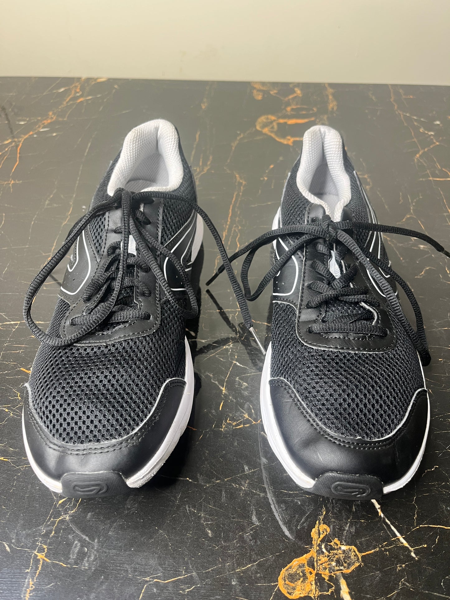 Decathlon Run Cushion M Black Grey – Lightweight Running Shoes EU 41 | UK 7 | US 8