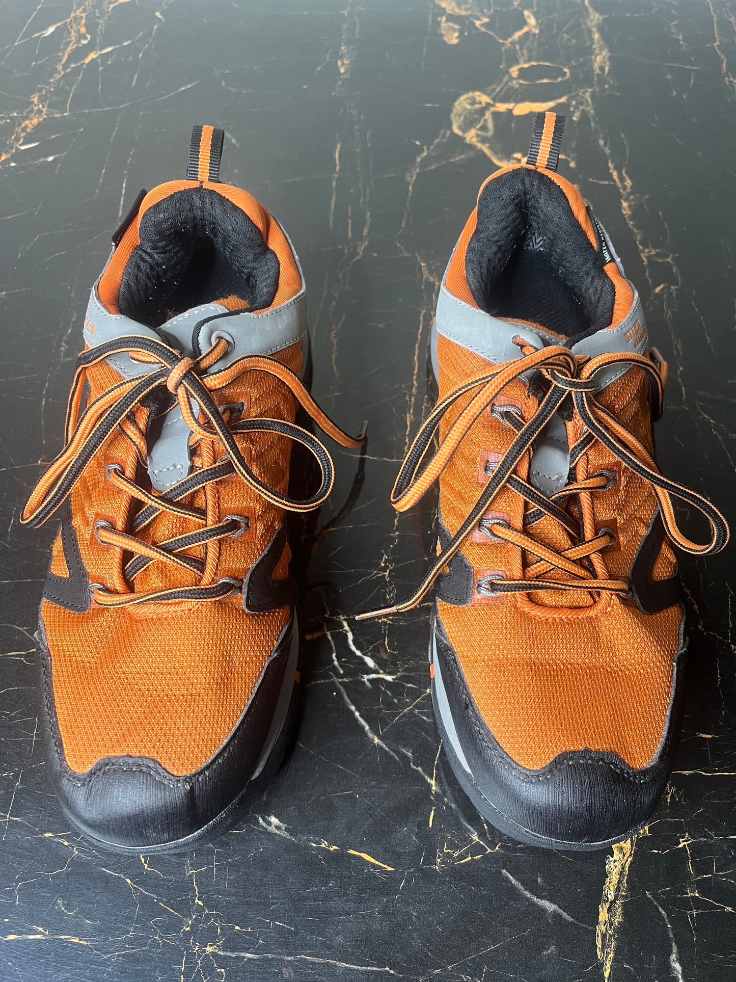 Engelsons Trail Hiking Shoes – Orange & Black (EU 37)