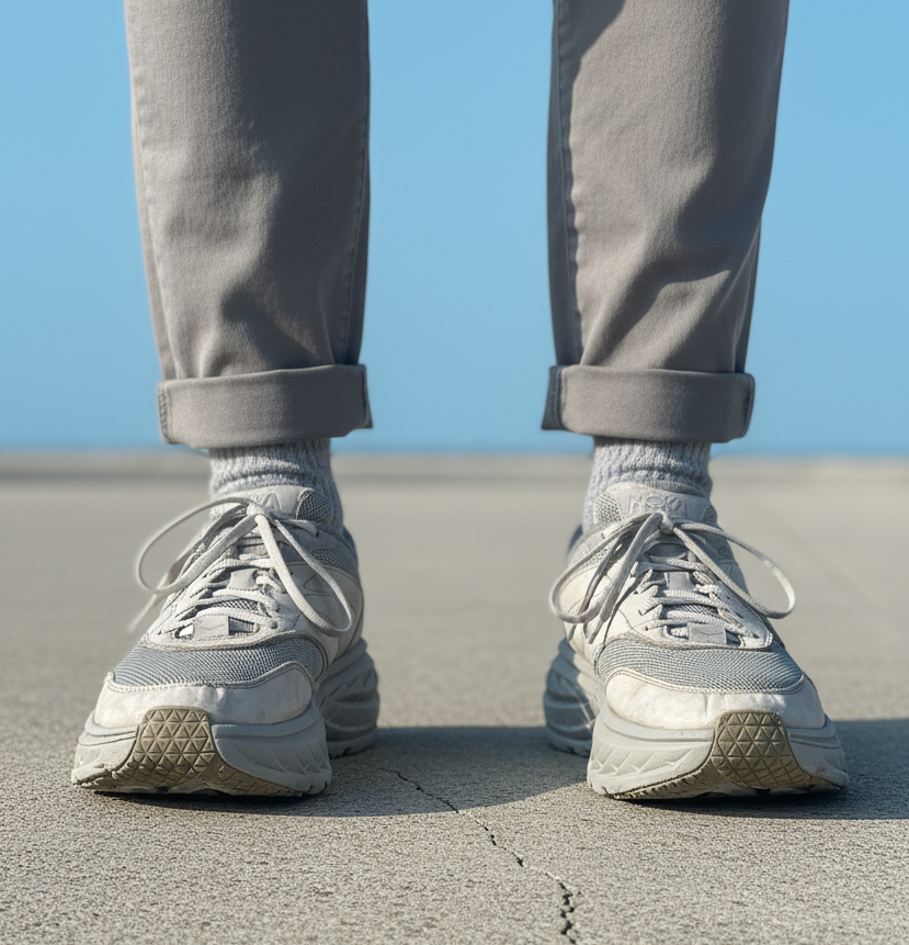 Hoka One One Bondi 7 — Grey (Men’s US 11.5 | UK 10.5 | EU 44 2/3)