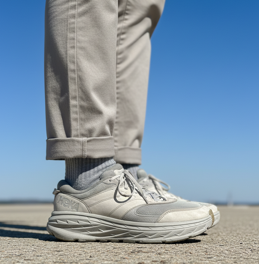 Hoka One One Bondi 7 — Grey (Men’s US 11.5 | UK 10.5 | EU 44 2/3)