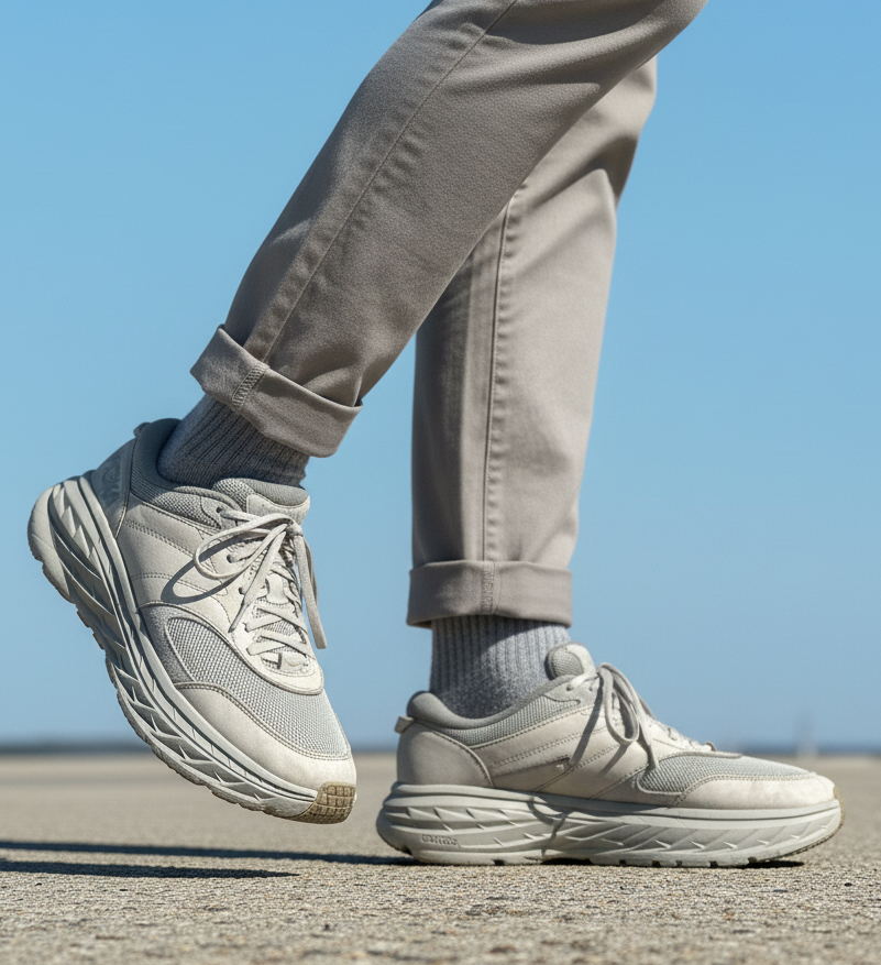 Hoka One One Bondi 7 — Grey (Men’s US 11.5 | UK 10.5 | EU 44 2/3)