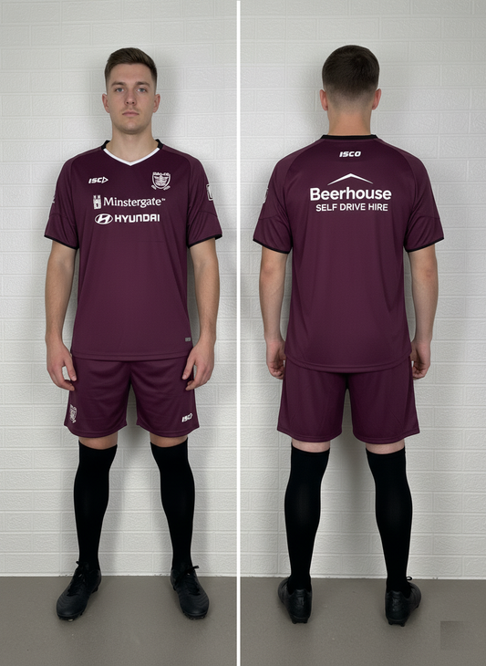 Hull F.C. Rugby League ISC Jersey – Maroon – Size 4XL