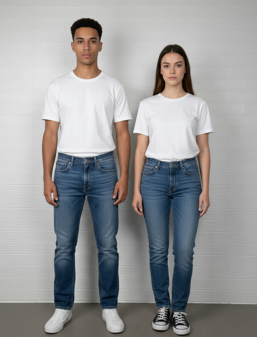 Levi's Lot 514 Men's Denim Jeans – Straight Fit, W33 L34