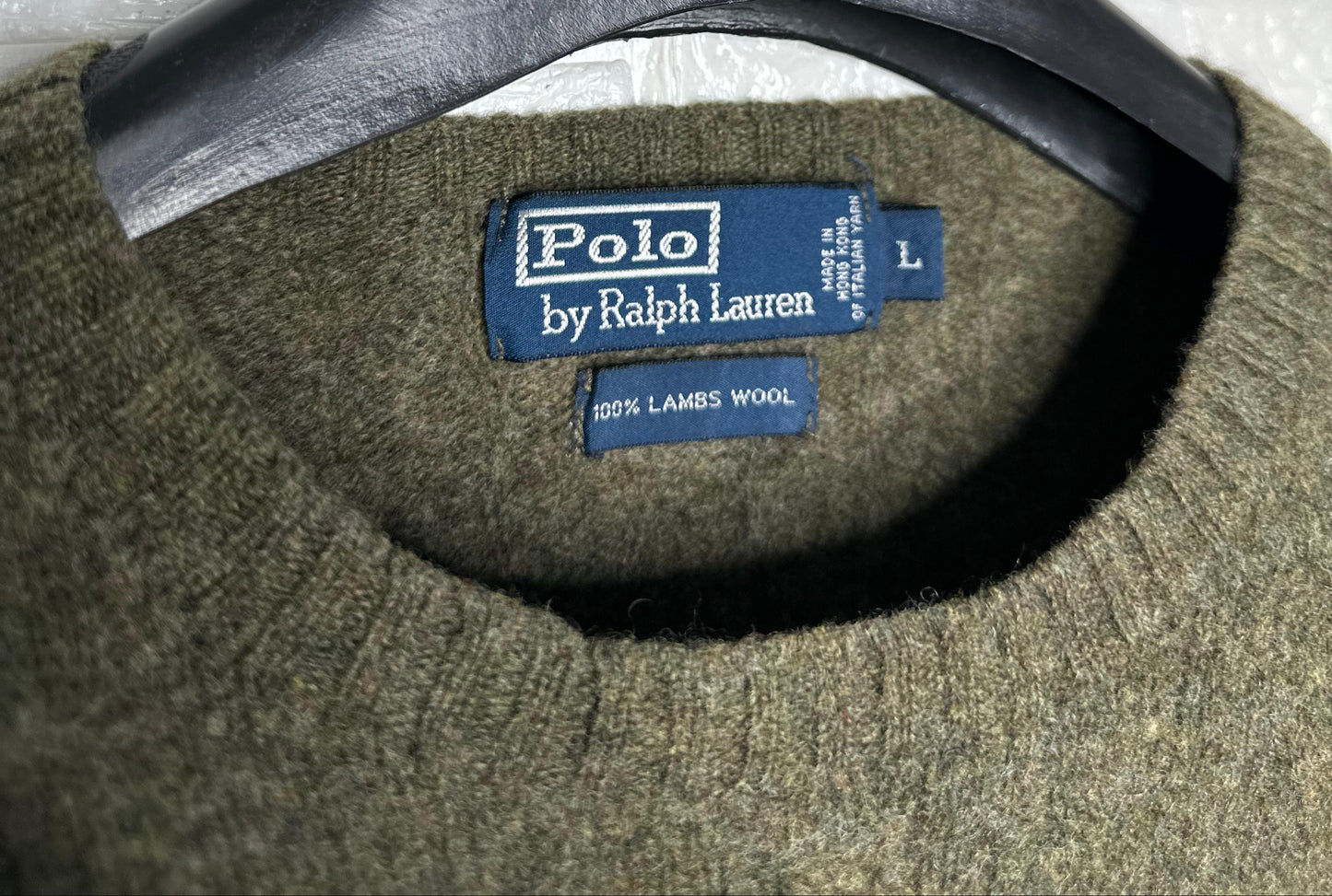 Polo Ralph Lauren Men's Sweater – Olive Green, Large