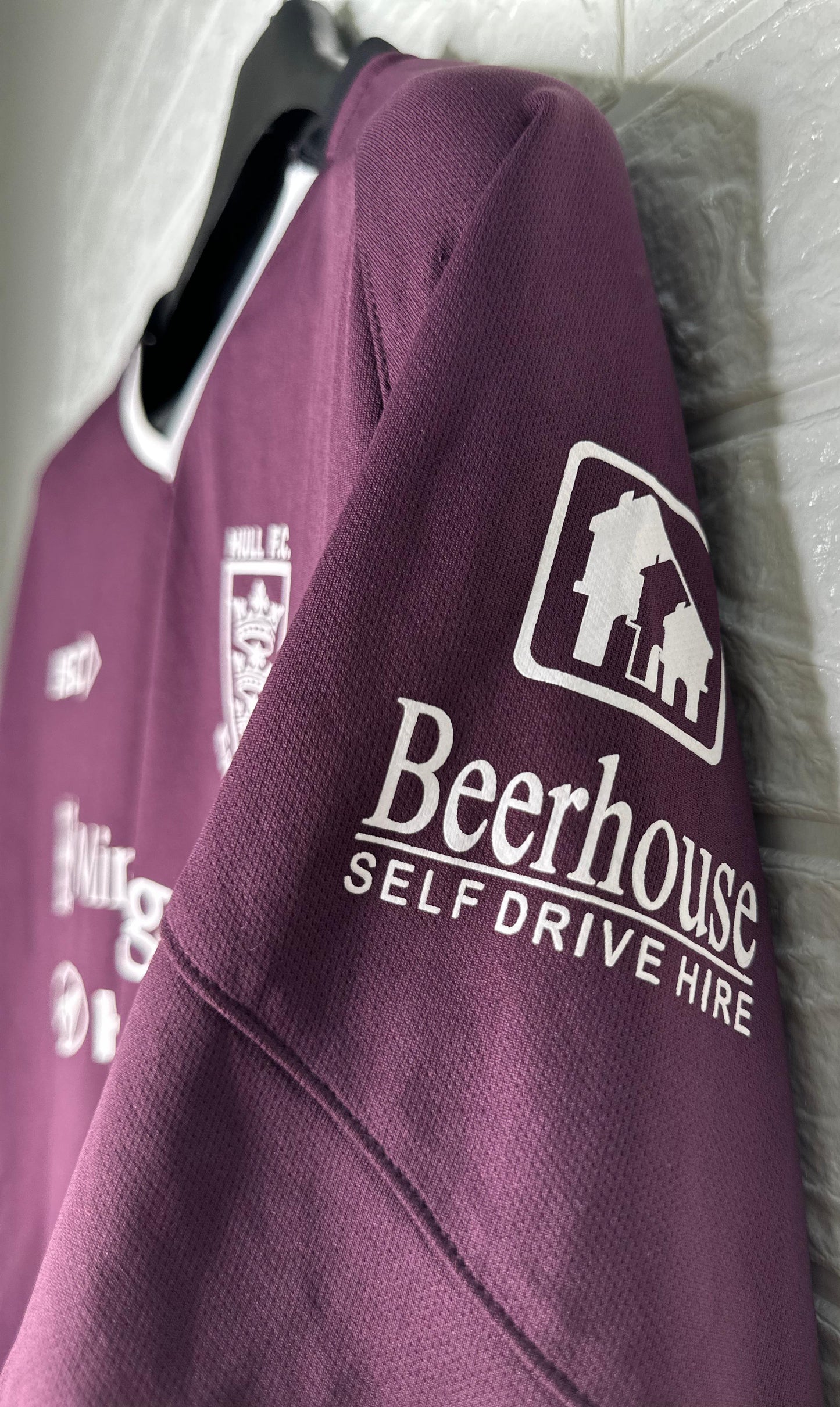 Hull F.C. Rugby League ISC Jersey – Maroon – Size 4XL