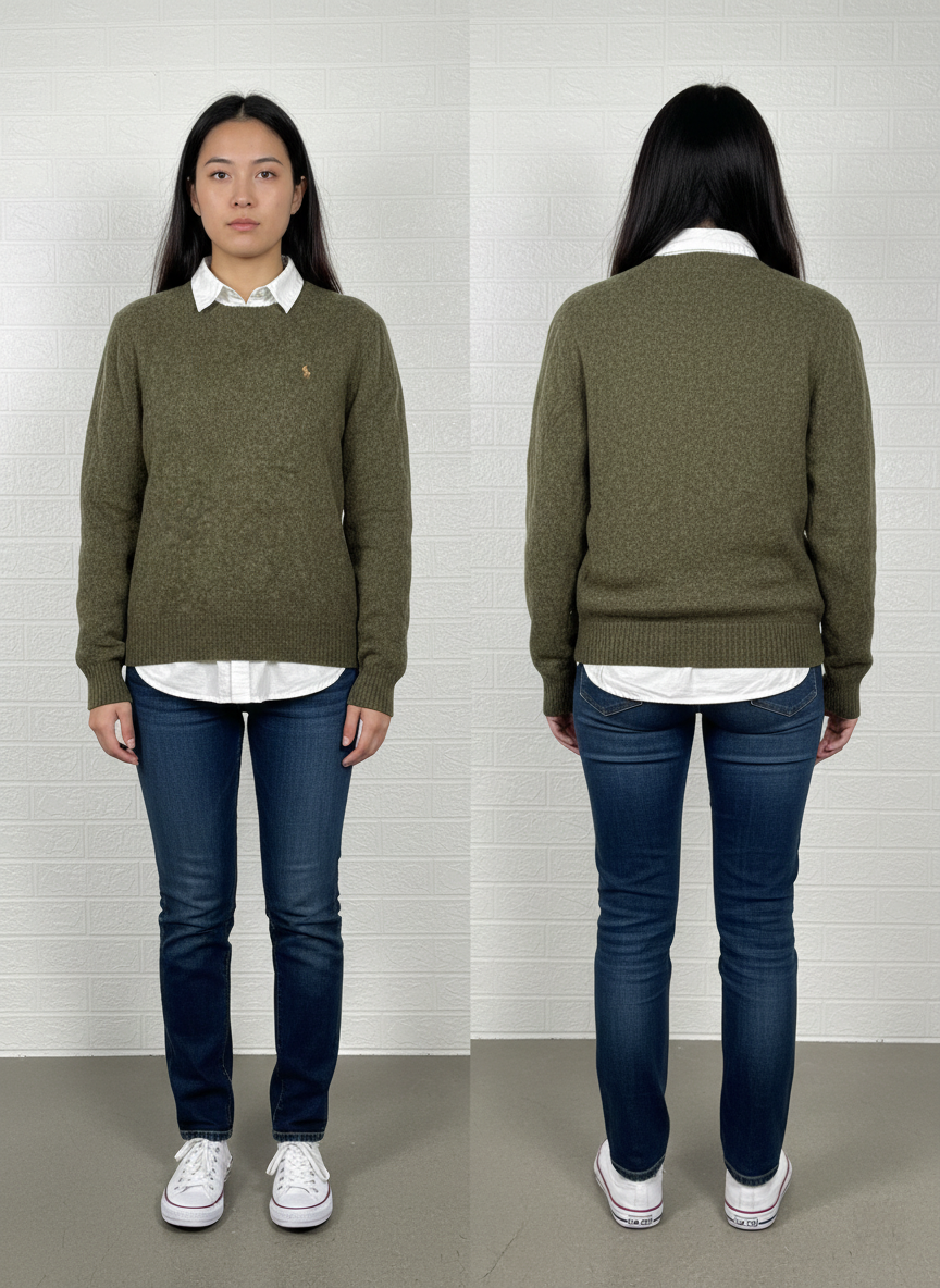 Polo Ralph Lauren Men's Sweater – Olive Green, Large