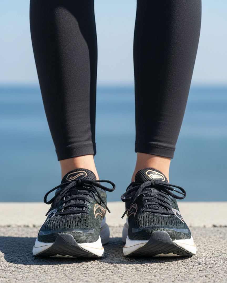 Saucony Endorphin Speed Running Shoes – Black/Gold (Size 9.5 UK / 10.5 US)