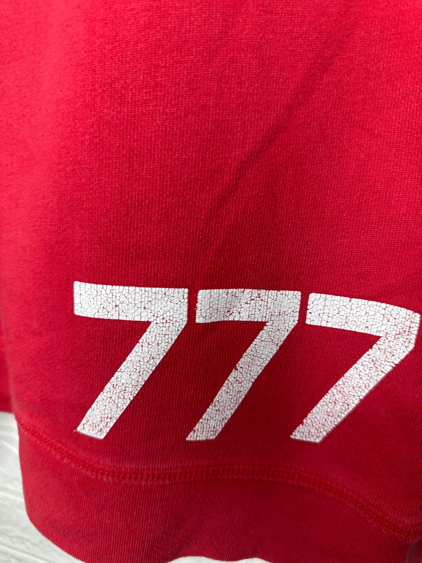 Superdry Riders Red Sweatshirt – Size XL – Graphic Pullover