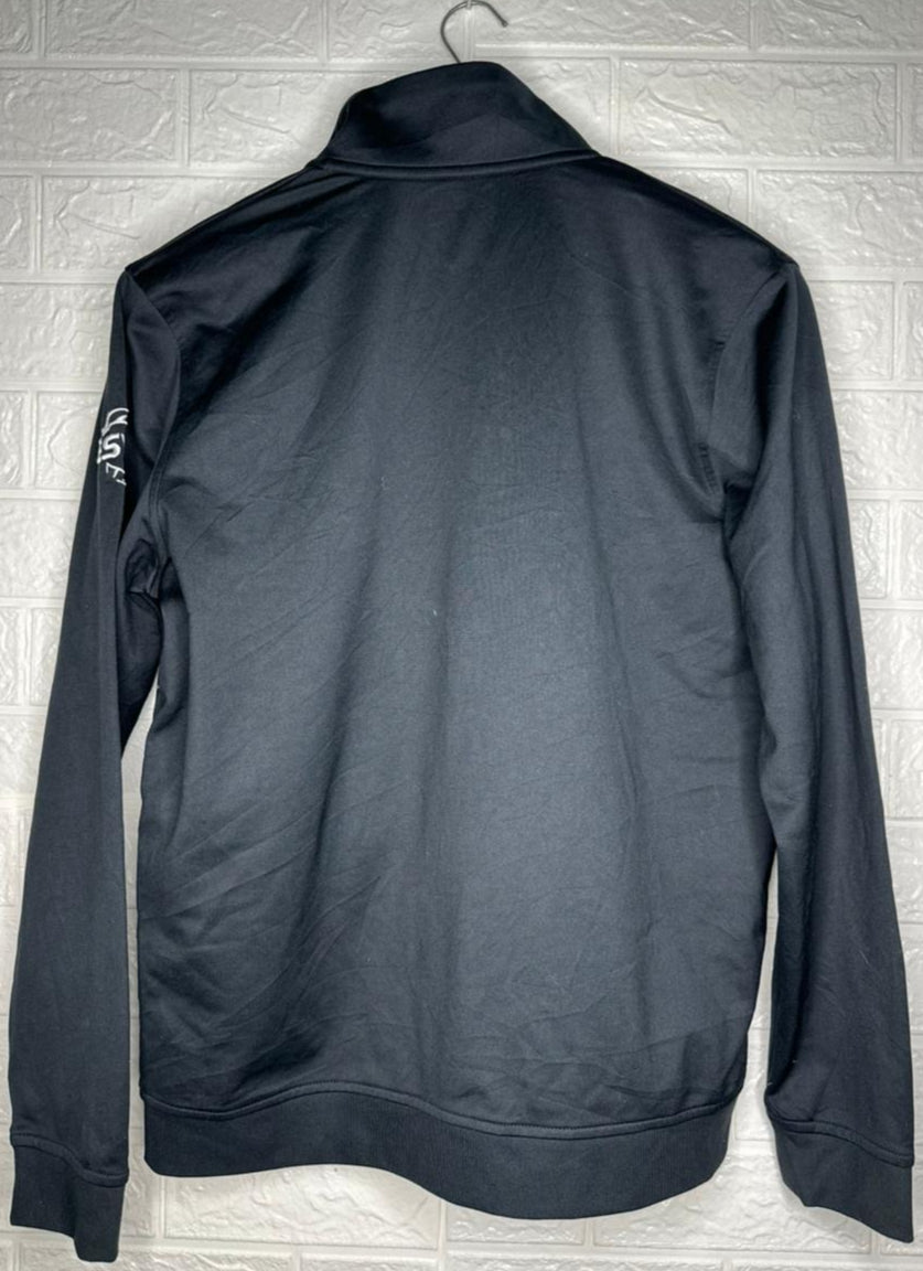 Under Armour Black Full Zip Track Jacket Size Medium – Men’s Training Top Activewear