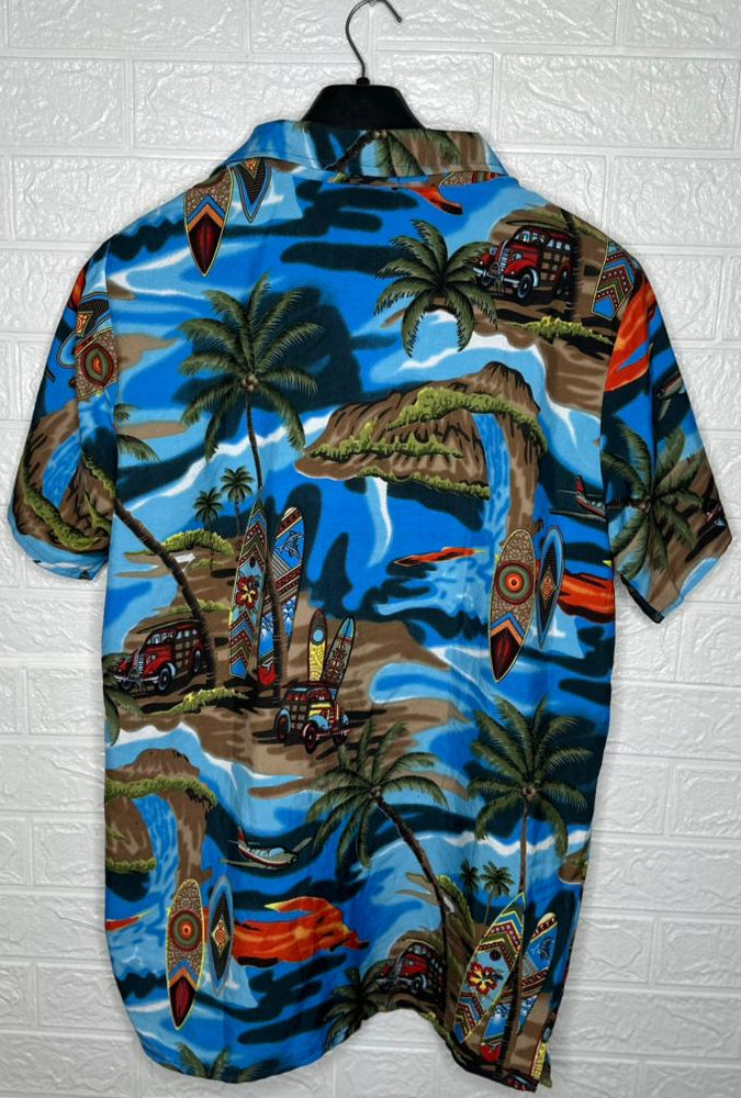 Hawaiian Men’s Shirt – Multi-Color Hawaiian Short Sleeve
