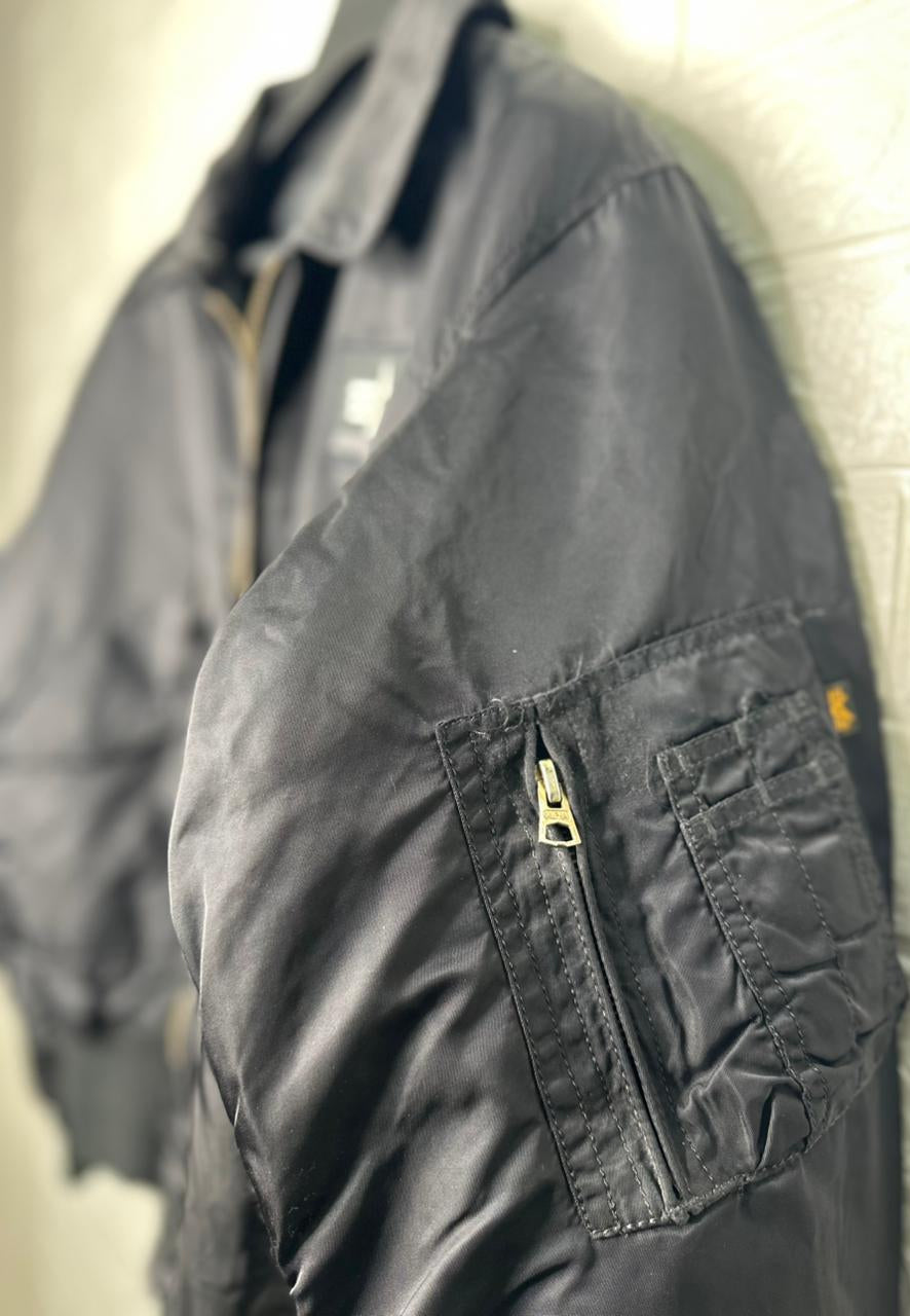 Alpha Industries Men’s Jacket – Black MA-1 Bomber