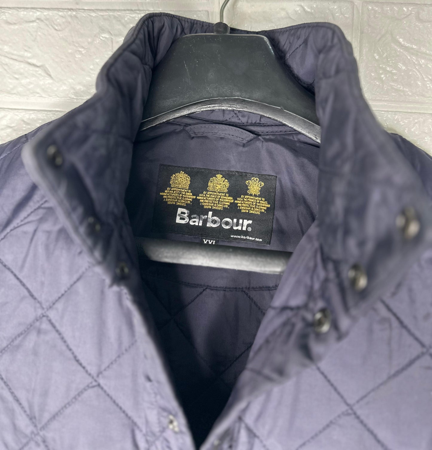 Barbour Quilted Vest Men’s XXL Navy Blue Gilet Outdoor Hunting Countrywear