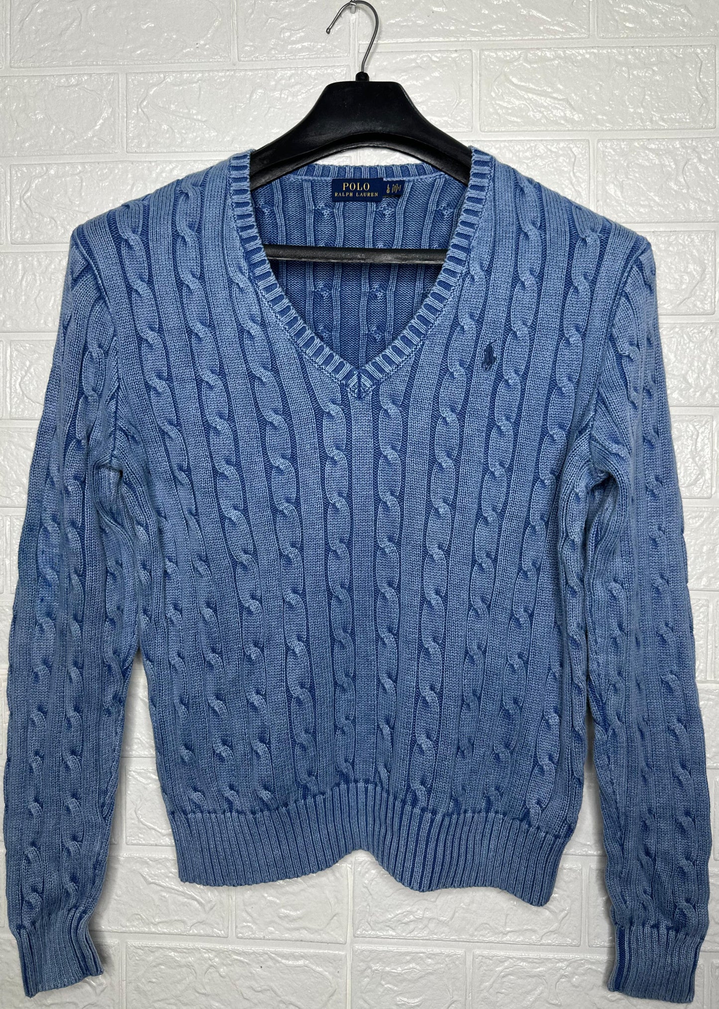 Polo Ralph Lauren Men's Sweater – Blue , Large