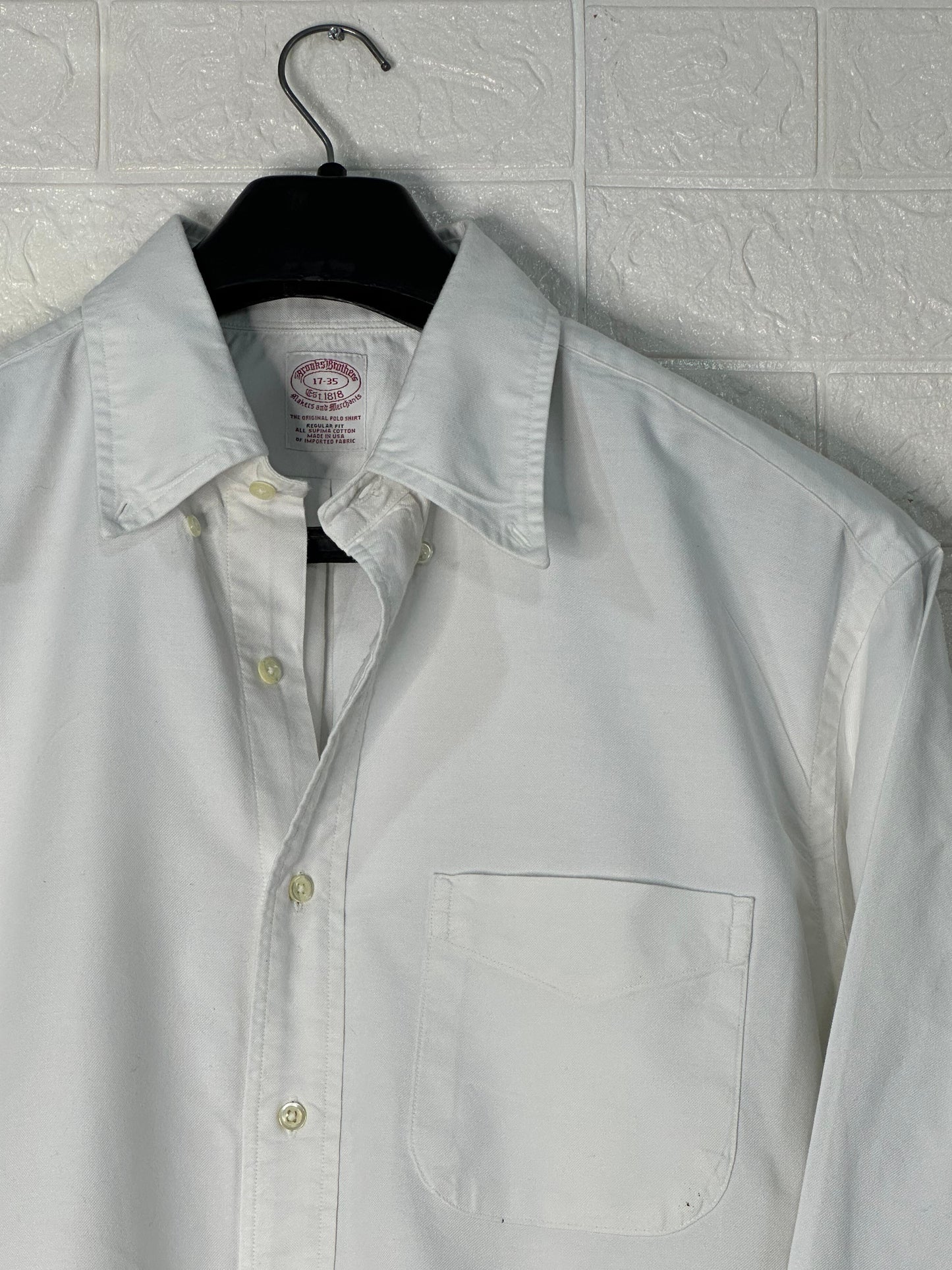 Brooks Brothers White Dress Shirt