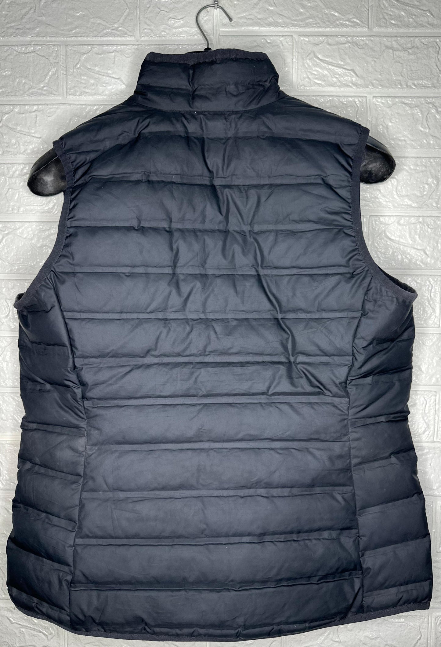 Columbia Black Puffer Vest Men’s Size Large – Lightweight Quilted Insulated Outdoor Zip Up