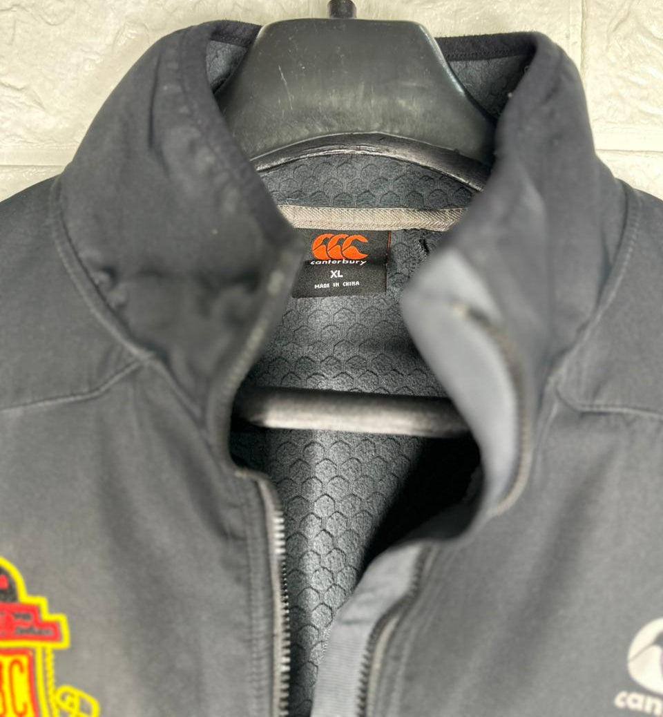 Canterbury Black Sports Jacket – XL | CBC Logo | Athletic Outerwear