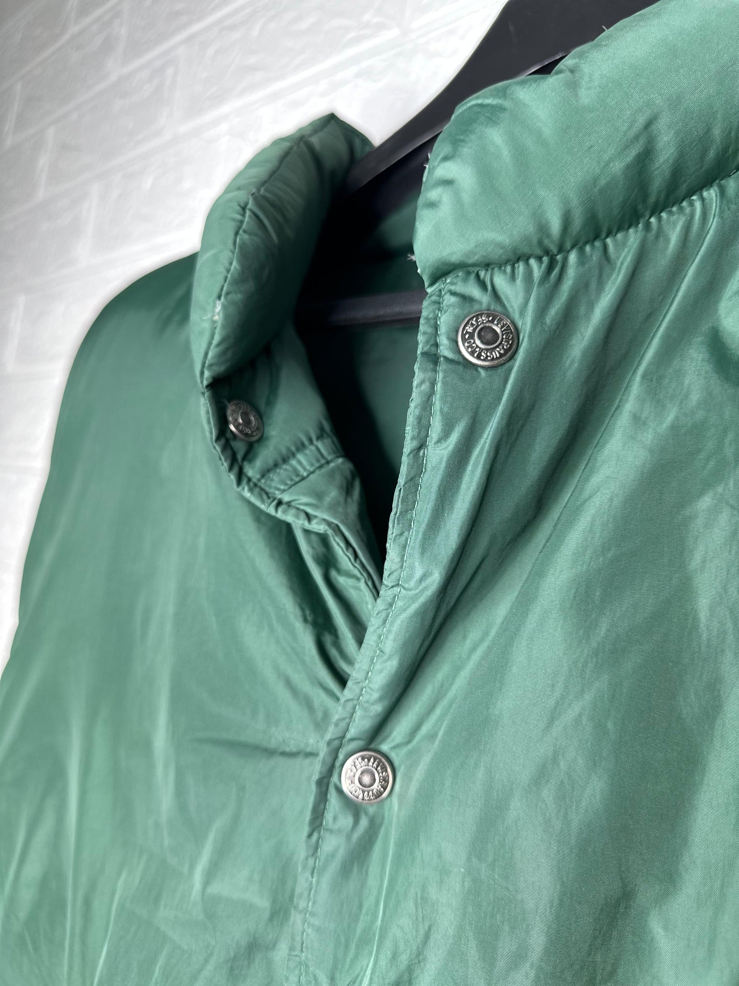 Reversible Puffer Jacket – Green – Size Large – Levi's