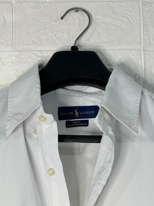 Ralph Lauren Slim Fit White Dress Shirt
