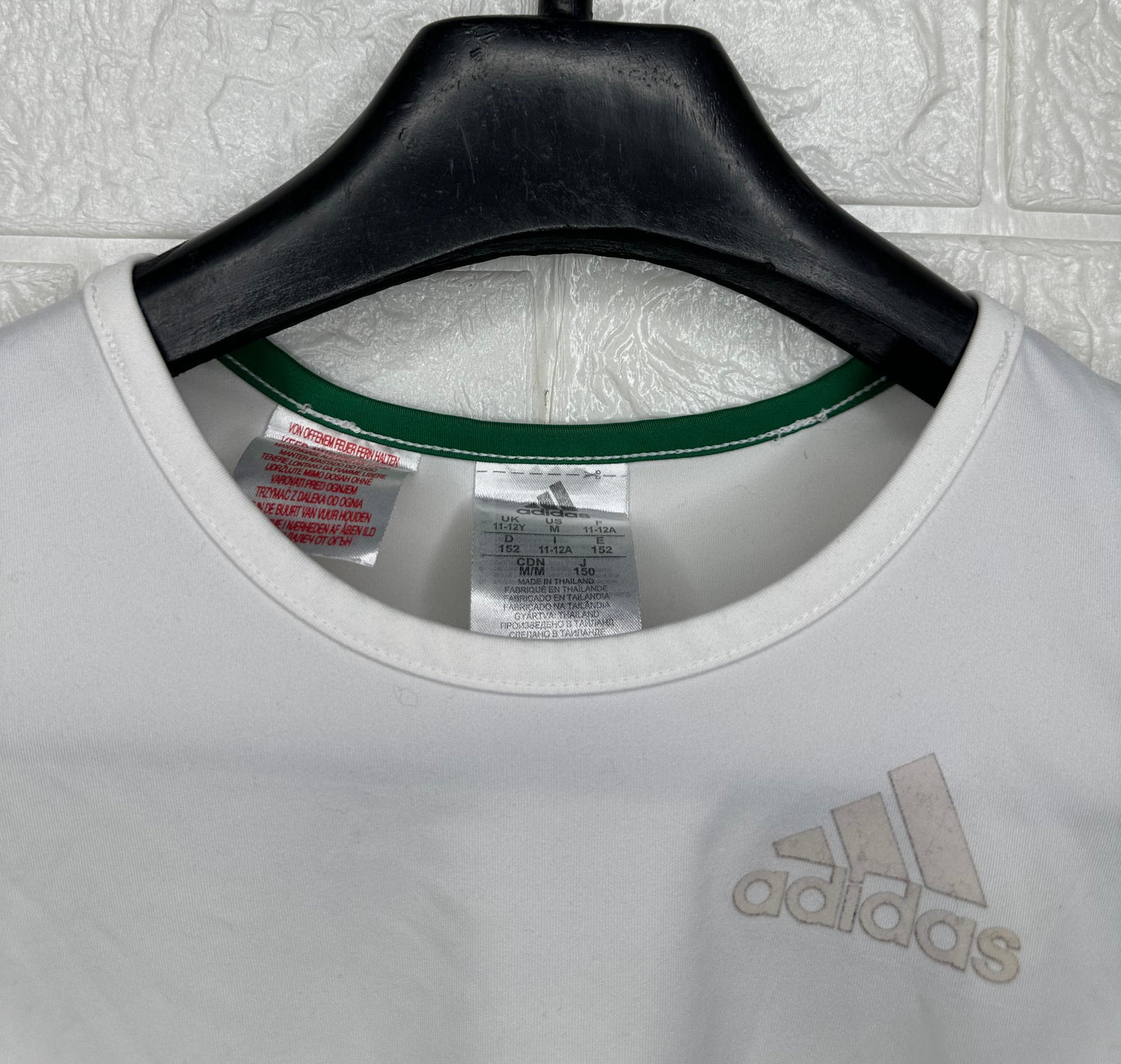 Adidas White Sleeveless Training Tank Top – Size Medium – Athletic Sportswear